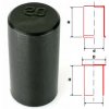 HIGH CAP PE-LD BLACK Ø 15x47 MM