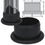 Big head insert Ø40 for tubes with thickness 1 mm