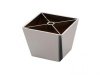 Foot color print 70x70 h-80 p / M8 chrome