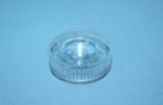 Knurled nut - M4 plastic - PC, crystal clear Knurled nut - M4 plastic - PC, crystal clear