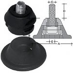Foot for bench fixing M10
