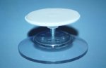 Suction cup adhesive surface / PVC /transp. / 51/38