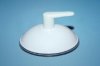 Suction Ø 50 cap and hook: white