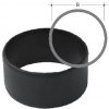 Ring for stand clothes hanger in PP Ø50 black