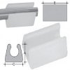 Clip for chair wire metal frame for tubes 12 neutral