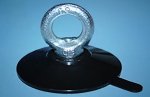 Aspirazione piatto Ø 75 anello di ferro montato all'int. di 20 Aspirazione piatto Ø 75 anello di ferro montato all'int. di 20