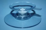 Suction cup double / PVC /transp. / 75/50 Suction cup double / PVC /transp. / 75/50
