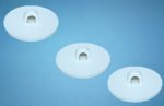 Ceiling adhesive discs Ø 20, Plastic, self-adhesive Ceiling adhesive discs Ø 20, Plastic, self-adhesive