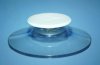 Suction cup adhesive surface / PVC /transp. / 75/38