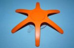 Memo clip 137 - orange, suction cup Ø 50 Memo clip 137 - orange, suction cup Ø 50