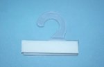 Plastik hooks adhesive strip - 36 long Plastik hooks adhesive strip - 36 long