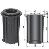 Reduction for base cone ø 50/25 L