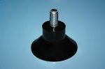 Suction cup PVC black 45 M8 Galvanized 16/8 Suction cup PVC black 45 M8 Galvanized 16/8