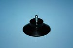 Suction cup PVC black 30 M4 iron-plated 6.5/4 Suction cup PVC black 30 M4 iron-plated 6.5/4