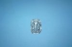 Hex Domed Cap Nuts in plastic - M4 clear Hex Domed Cap Nuts in plastic - M4 clear
