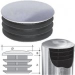 Ribbed insert in PE with metal head 13 mm