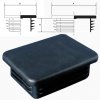 RECTANGULAR RIBBED SERT 70x30x PE SP. 1.0-3.0