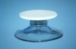Suction cup adhesive surface / PVC /transp. / 50/38