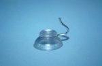 Suction Ø 20 - colorless metal hooks Suction Ø 20 - colorless metal hooks