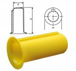 PE-LD DRIVESHAFT PROTECT. CAP Ø 10 MM PE-LD DRIVESHAFT PROTECT. CAP Ø 10 MM