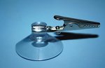Suction Ø 37 transverse plugged crocodile clip Suction Ø 37 transverse plugged crocodile clip