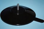 Suction cup PVC black 75 M4 galvanized 14/4 Suction cup PVC black 75 M4 galvanized 14/4