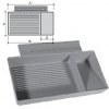 Chalk trayer in PP 190X100 color