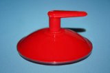 Suction Ø 60 cap and hook color: red