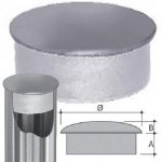 Round insert for tubes in metal 32X1