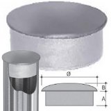 Round insert for tubes in metal 30X0,85
