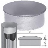 Copritesta tubi in FE imbutito 22X1,2