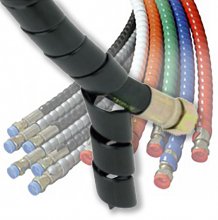 SPIRAL GUARD FOR Ø 16-22 MM YELLOW