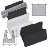 Clip for chair wire metal frame for tubes 10 white