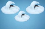 Adhesive hooks Ø 20 white, self-adhesive Adhesive hooks Ø 20 white, self-adhesive