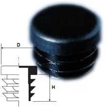 ROUND RIBBEDSERT/ PE24 MM SP. 3.0-3.5