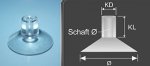 Suctioncup-crosshole /transp./30/11 /3 Suctioncup-crosshole /transp./30/11 /3
