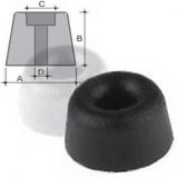 Cone buffer in PVC 29H12 white