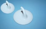 Adhesive hooks Ø 35 white, self-adhesive Adhesive hooks Ø 35 white, self-adhesive